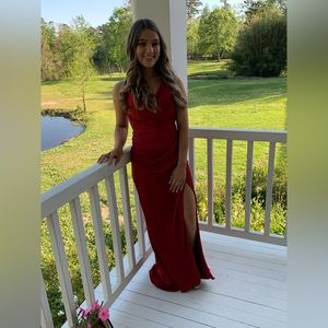 Red Maxi Dress